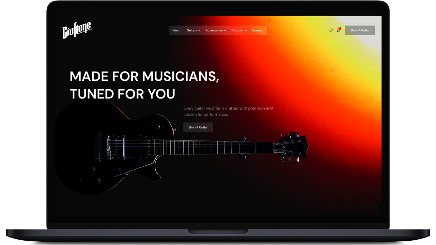 Craftone website preview